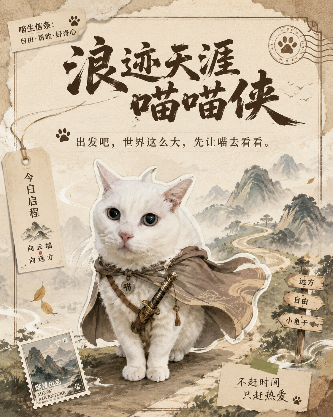向云端出发效果示例